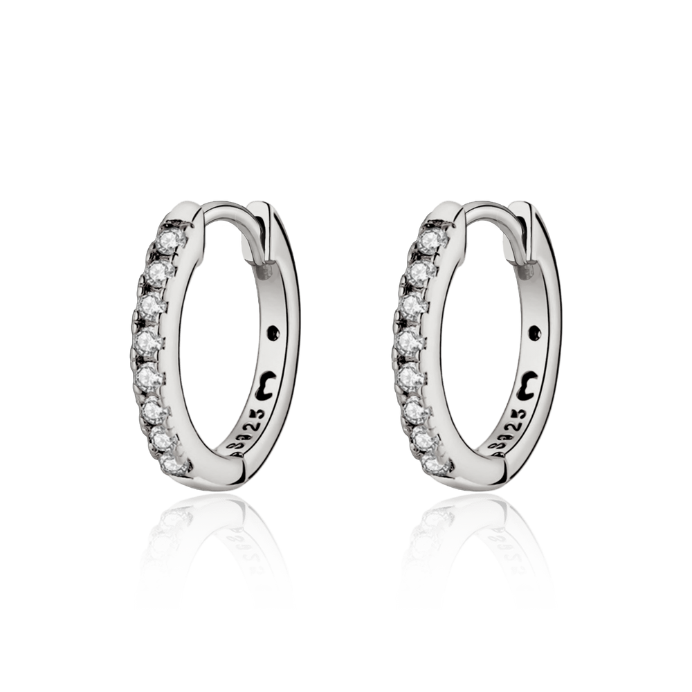 Retro Hoop Earrings