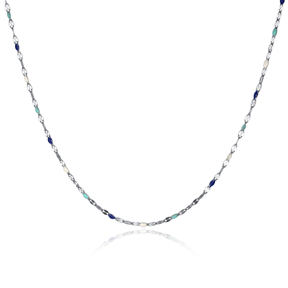 Collar Azul Pintoresco