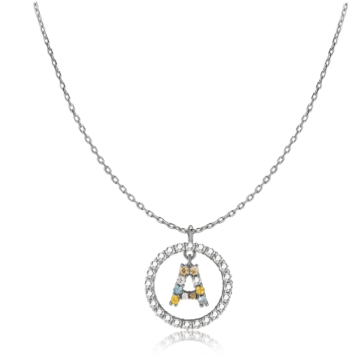 Collar Iniciales Brillantes