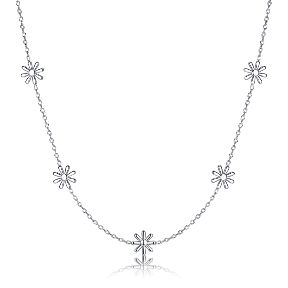 Collar Margaritas Estilizadas