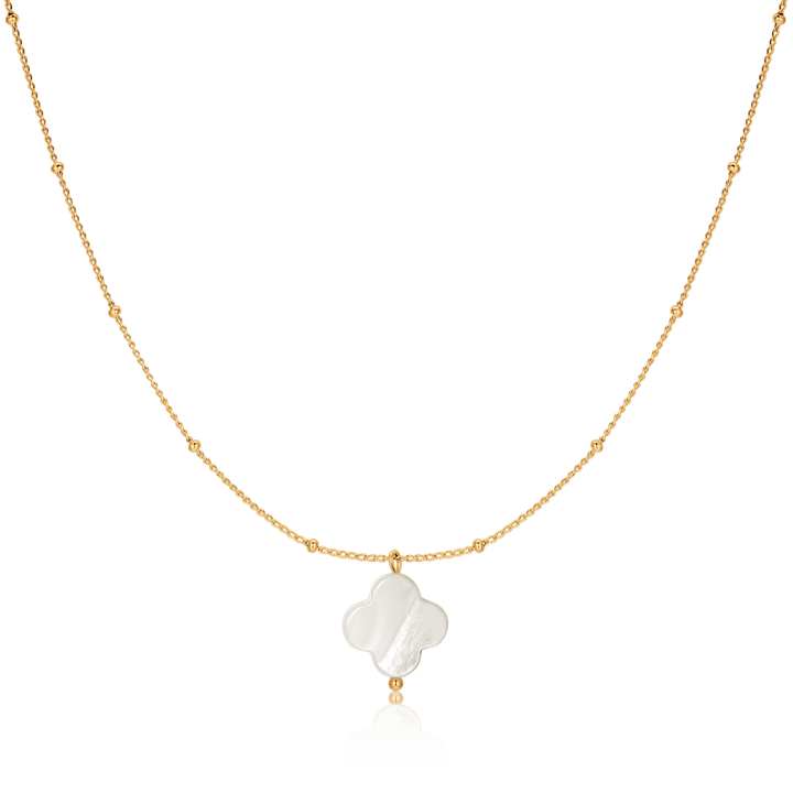 Trébol Blanco Necklace