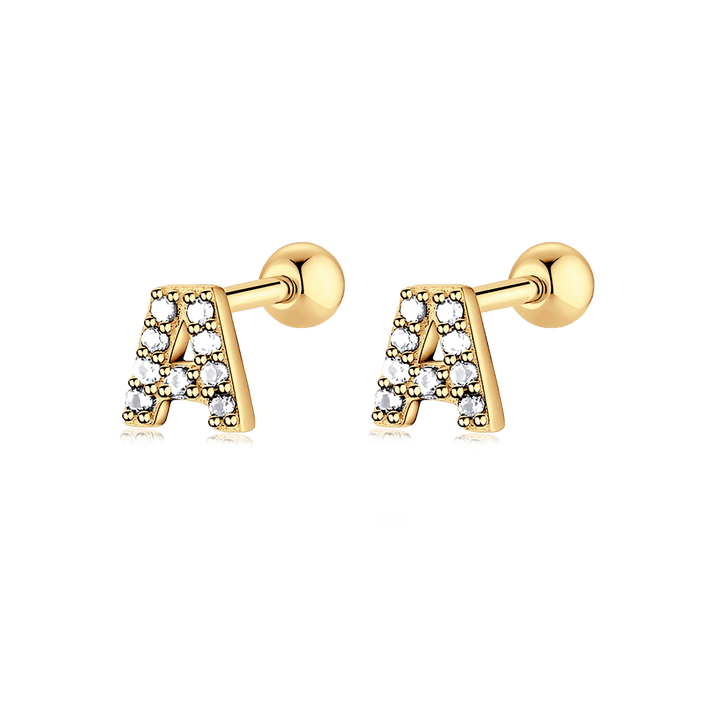 Letritas White Earring