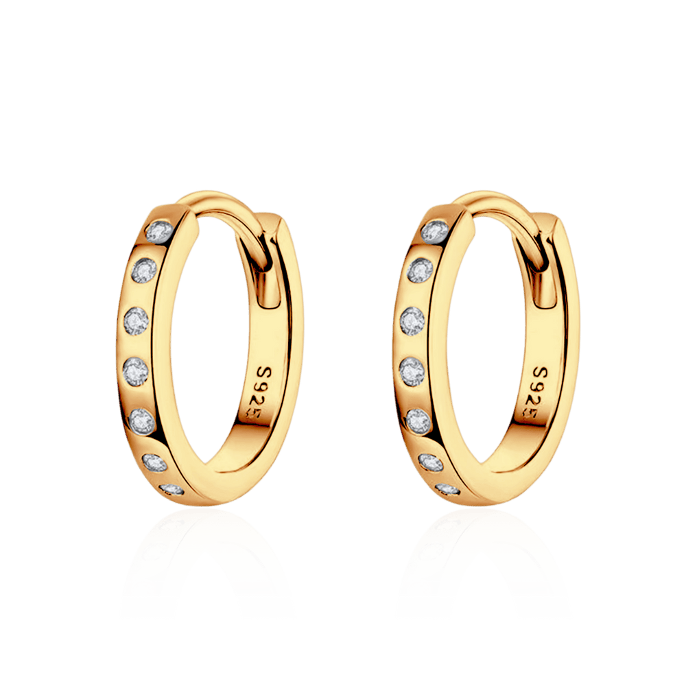 Brillantes Hoop Earrings