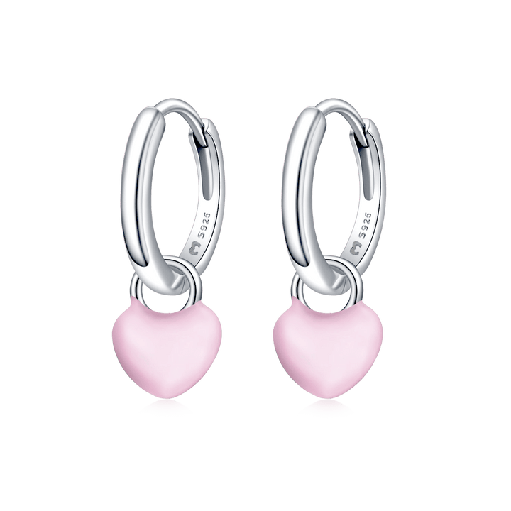 Corazón Hoop Earrings