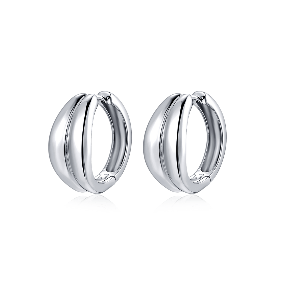 Pendientes Aros Dupla