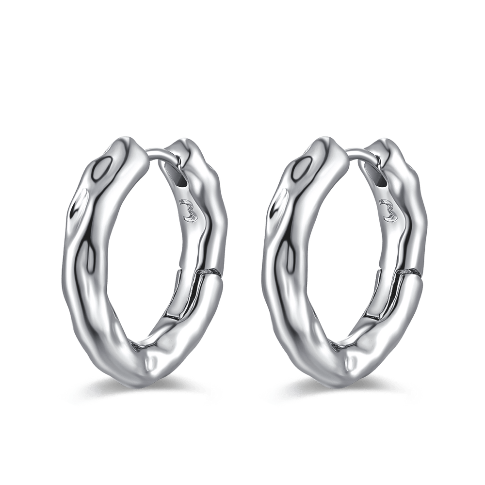 Ondulados Hoop Earrings