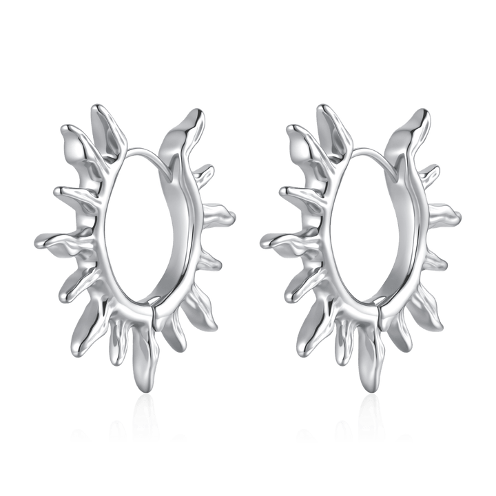 Rayos de Sol Hoop Earrings