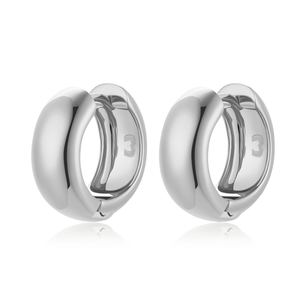 Pendientes Aros Redondeados