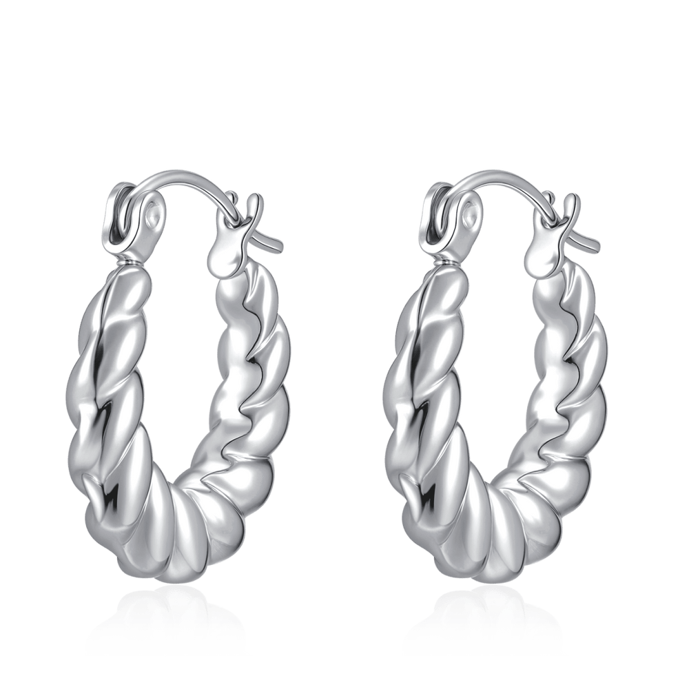 Pendientes Aros Retorcidos