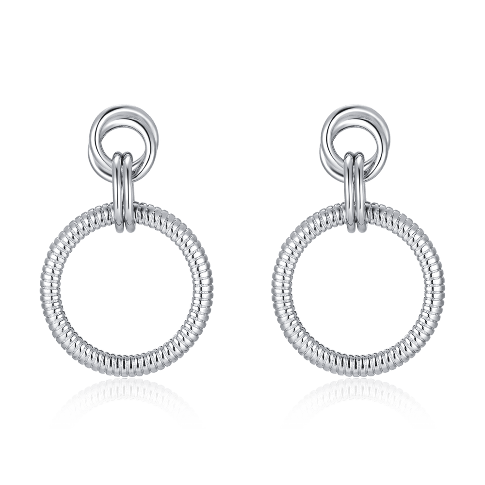 Pendientes Aros Texturizados