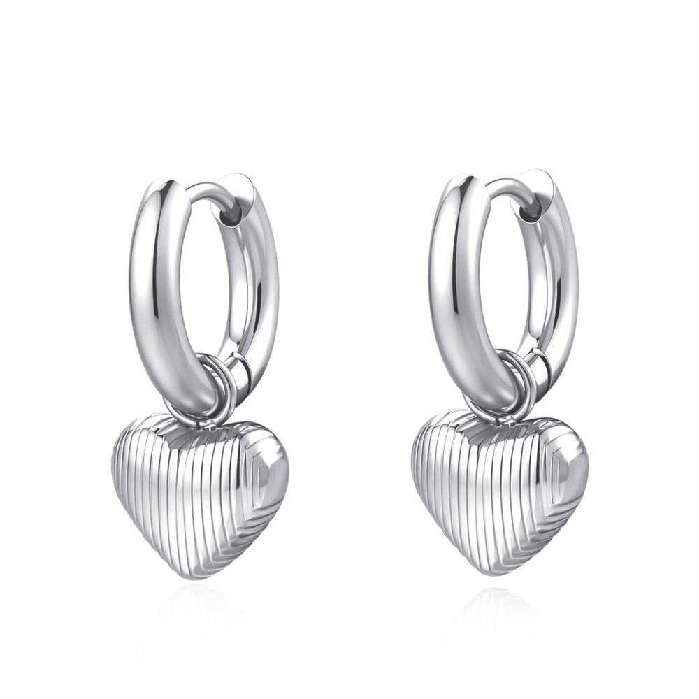 Corazón Volumétrico Earrings
