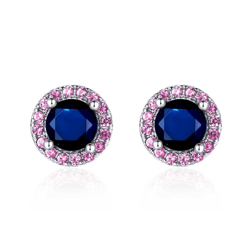 Blue Stud Earrings