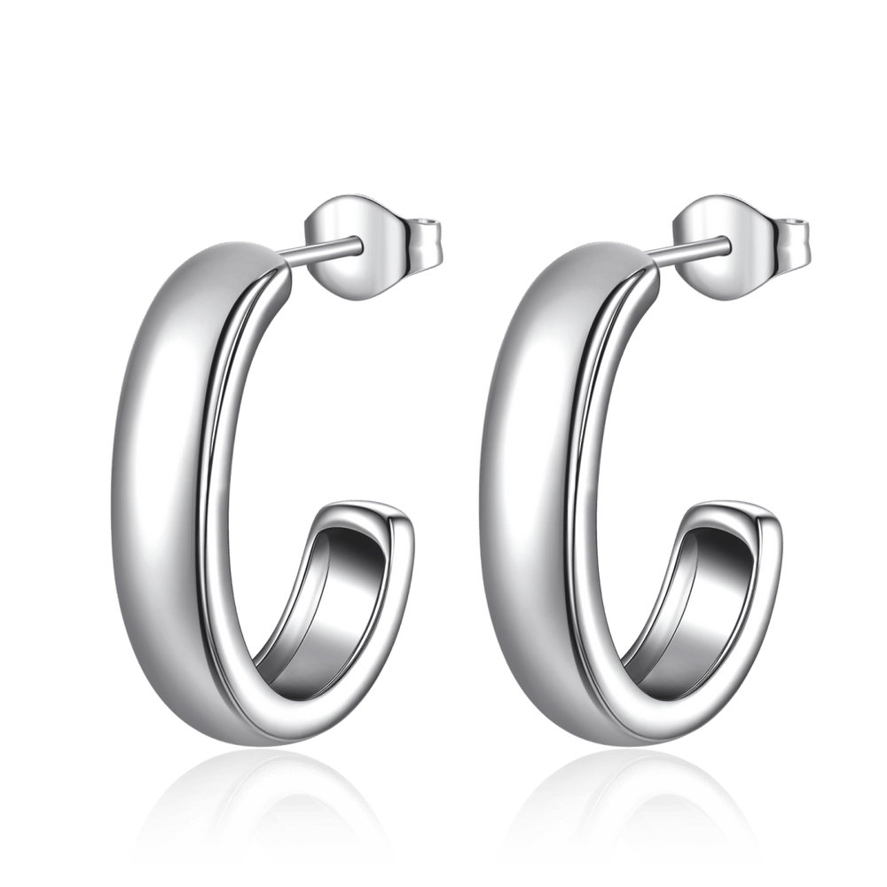 Jota Half-Hoop Earrings