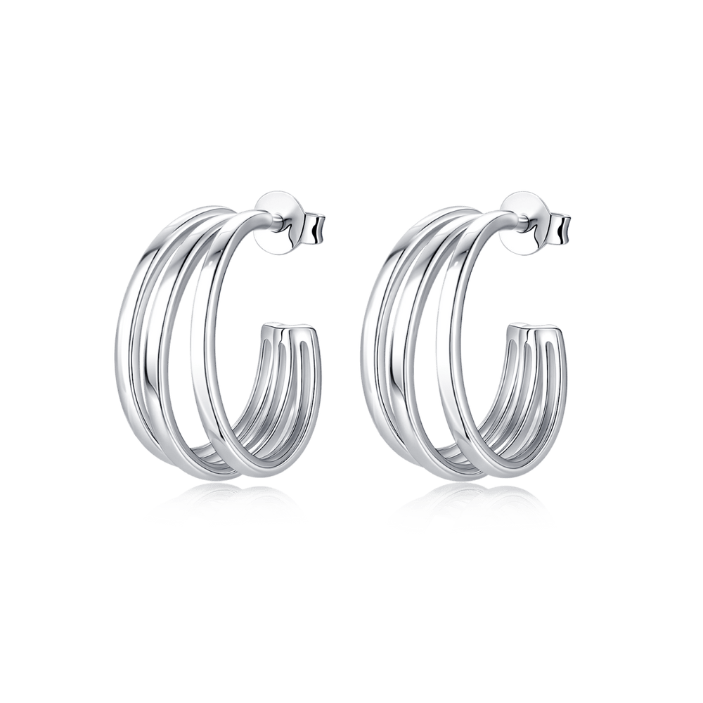 Sahara Half-Hoop Earrings