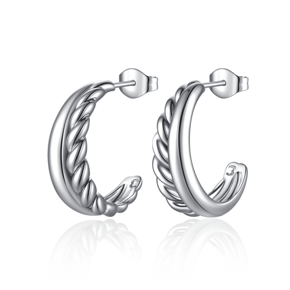 Pendientes Semiaro Texturas
