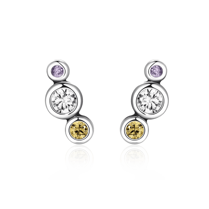 Pendientes Tres Brillantes