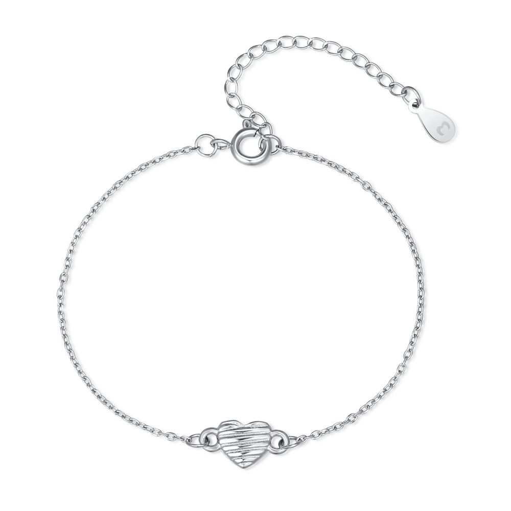 Corazón Relieve Bracelet
