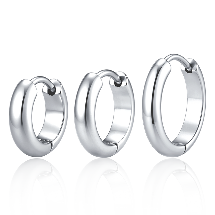 3-Hoop Earrings
