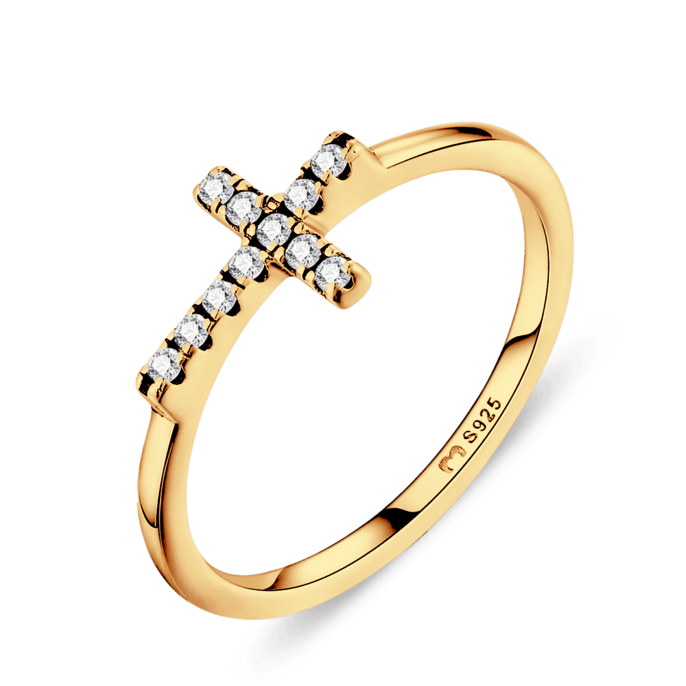 Cruz Religiosa Ring