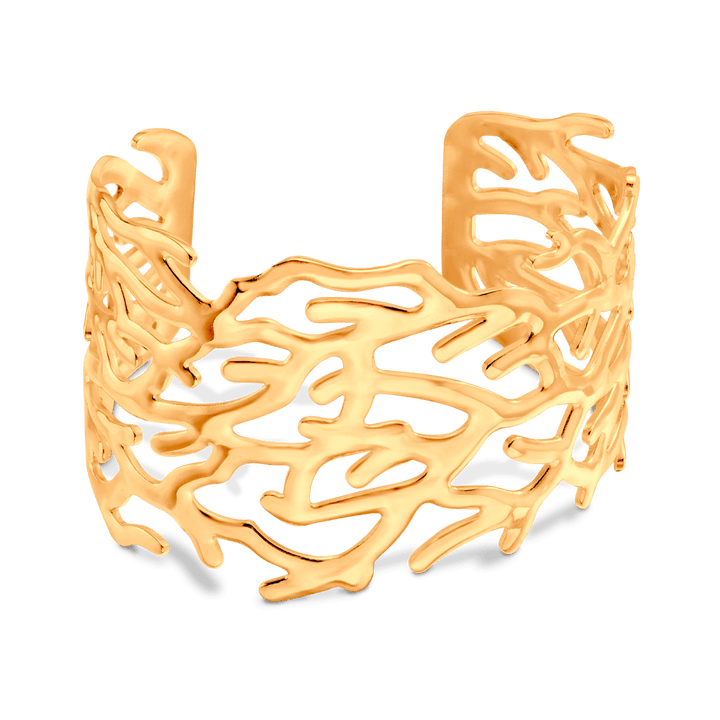 Coral Cuff Bracelet