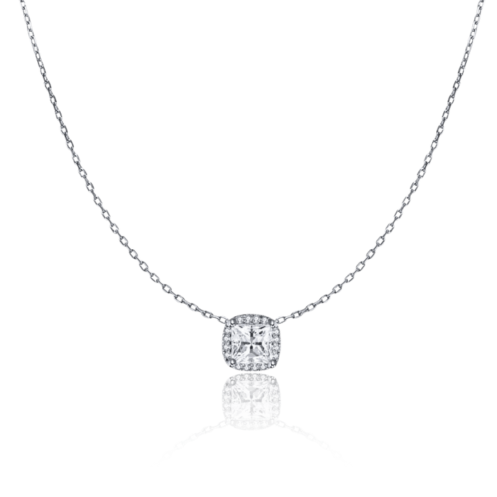 Circonita Cuadrada Necklace