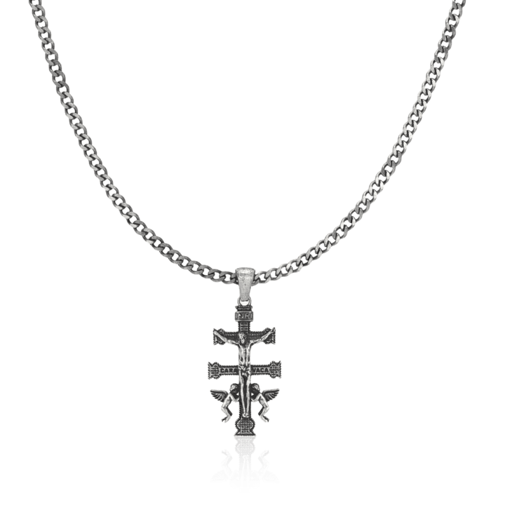 Collar Hombre Cruz de Caravaca