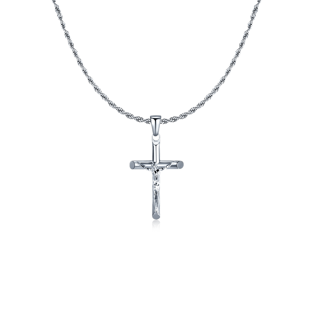 Collar Hombre Cruz Jesucristo