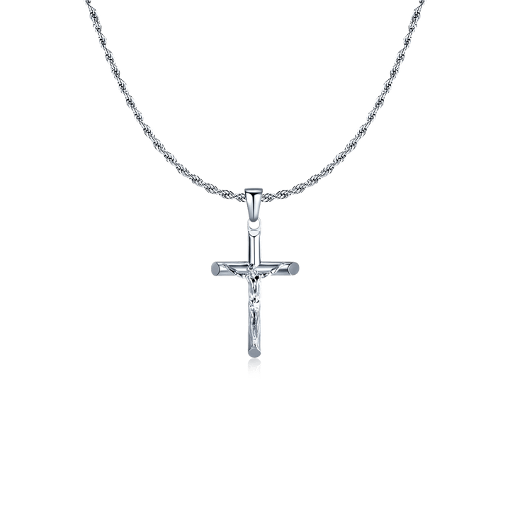 Collar Hombre Cruz Jesucristo