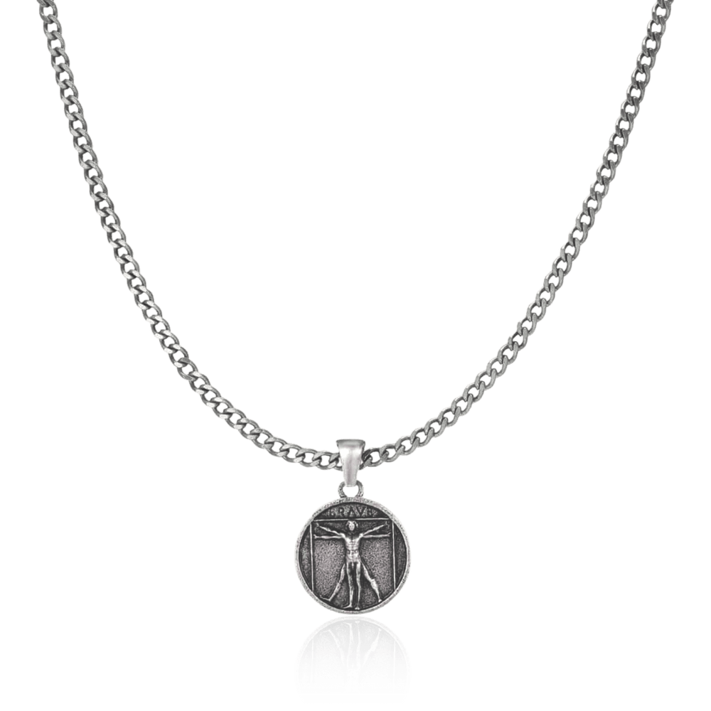 Collar Hombre Vitruvio