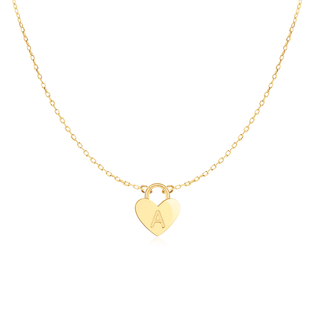Collar Inicial Corazón