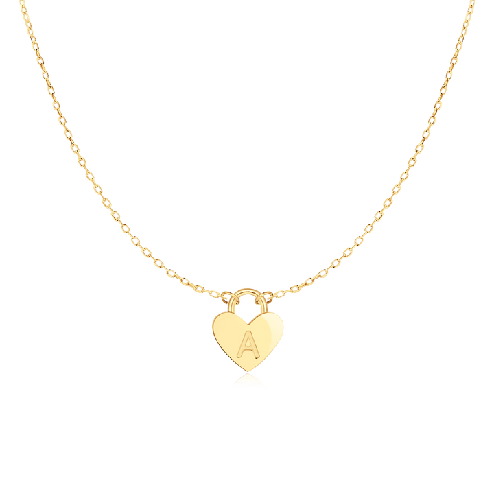 Collar Inicial Corazón
