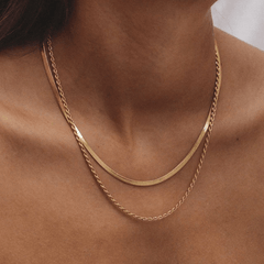 (2-Pack) Lace Necklace + Cleopatra Necklace