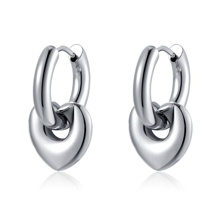 Corazón Profundo Hoop Earrings