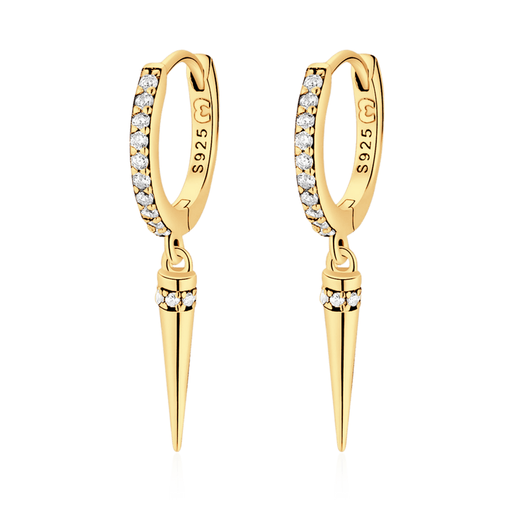 Pendulum Hoop Earrings