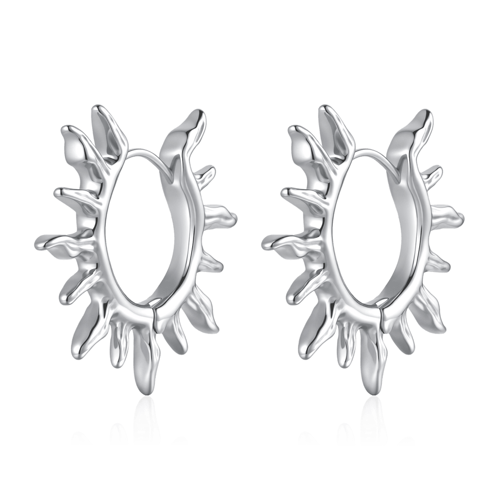 Rayos de Sol Hoop Earrings
