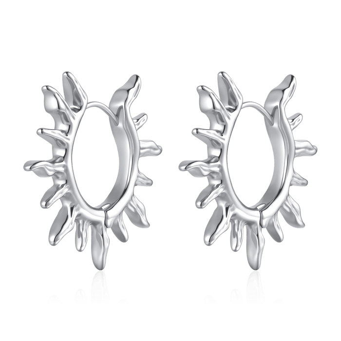 Pendientes Aros Rayos de Sol