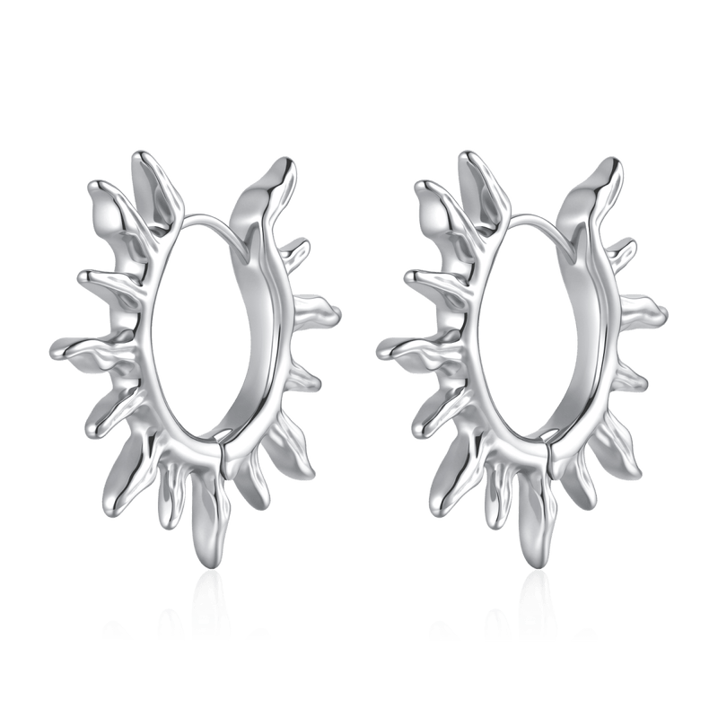 Pendientes Aros Rayos de Sol