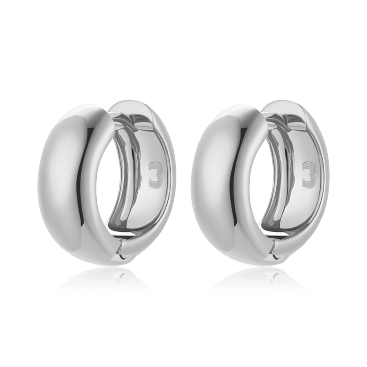 Pendientes Aros Redondeados