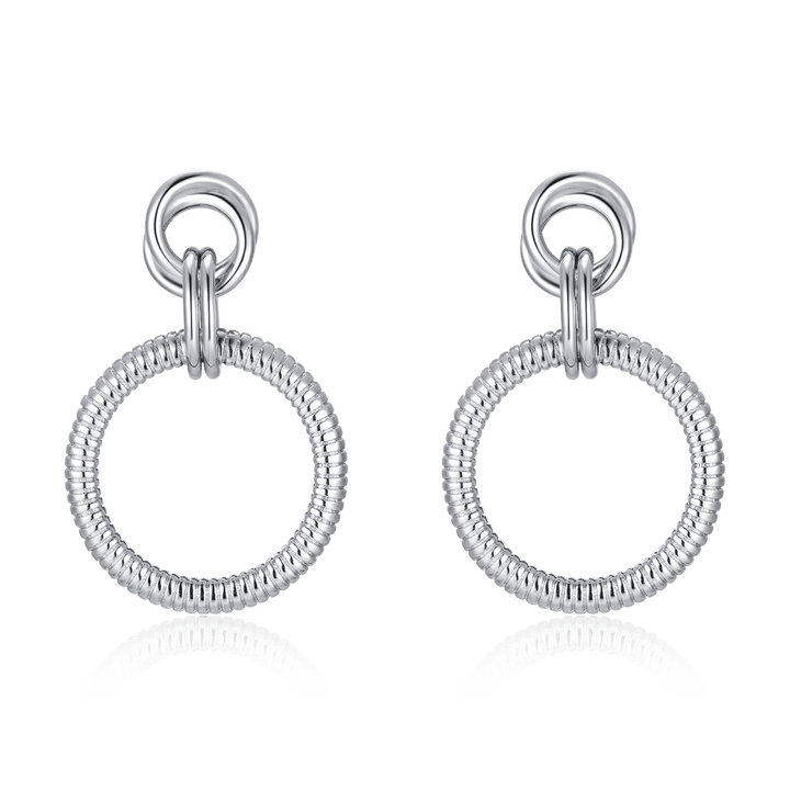 Texturizados Hoop Earrings