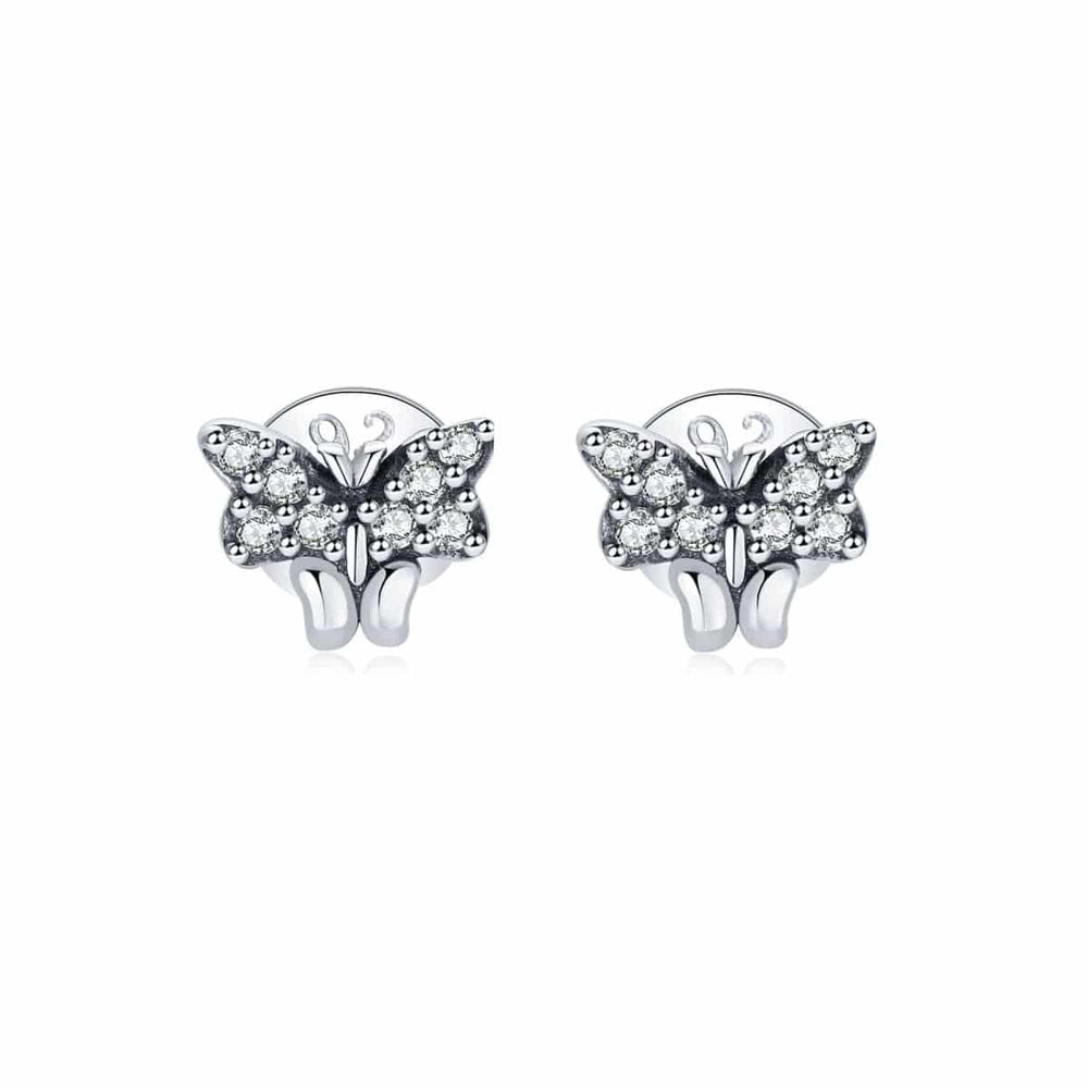 Pendientes Brillo de Mariposas