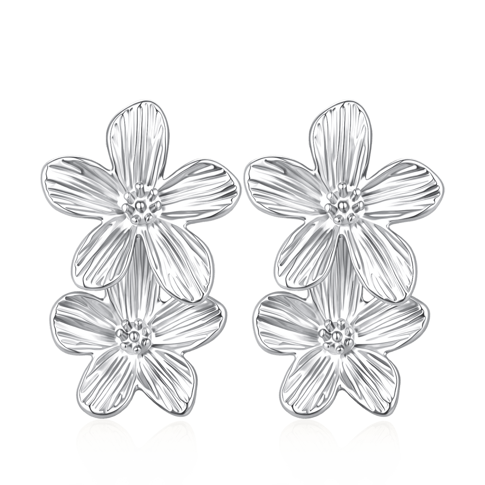 Pendientes Cinco Pétalos