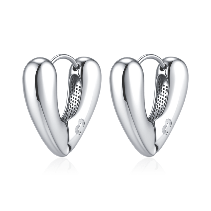 Corazón Curvado Earrings