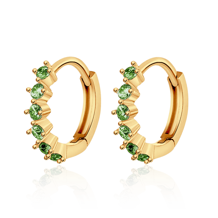 Pendientes Greenish Pink