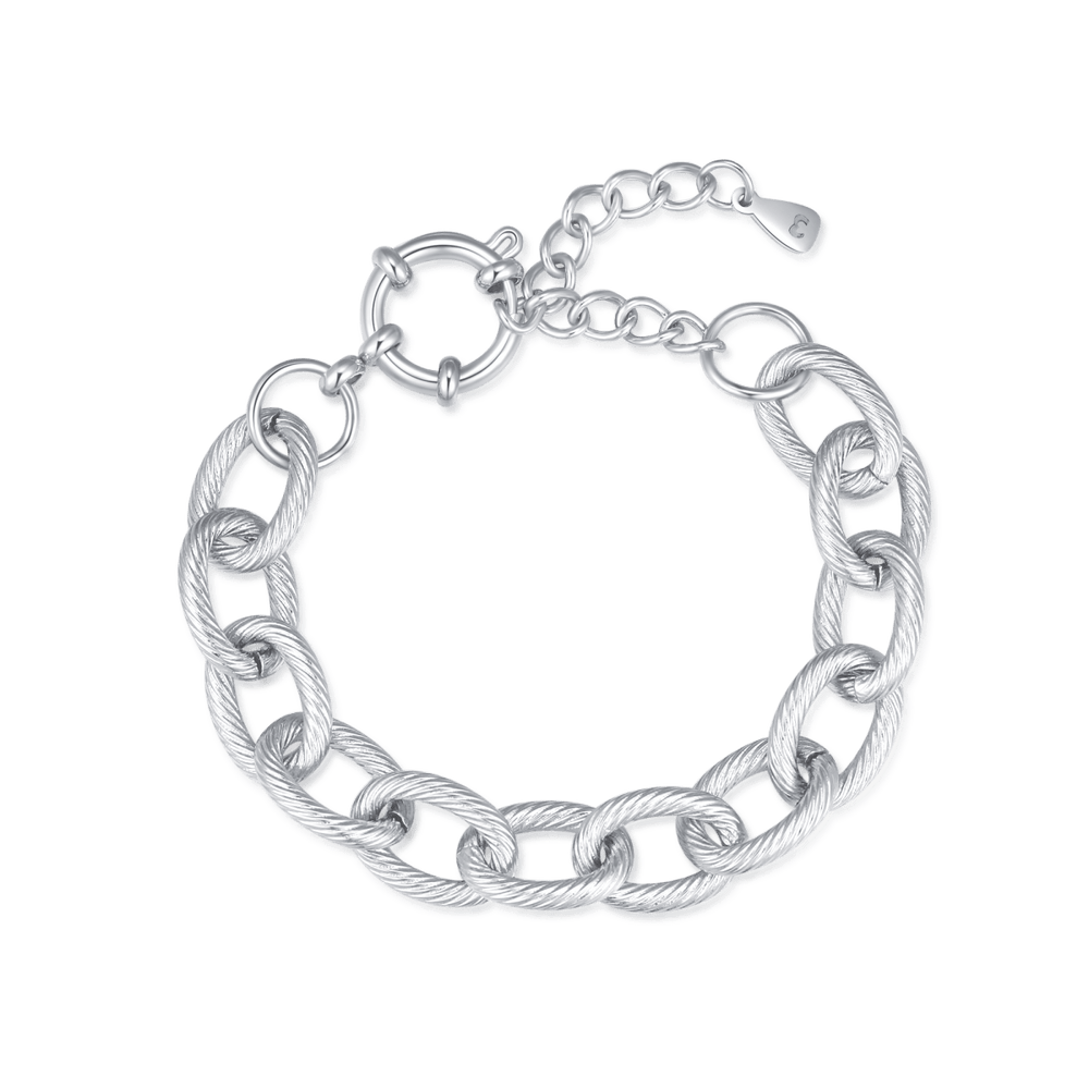 Pulsera Eslabón Trenza