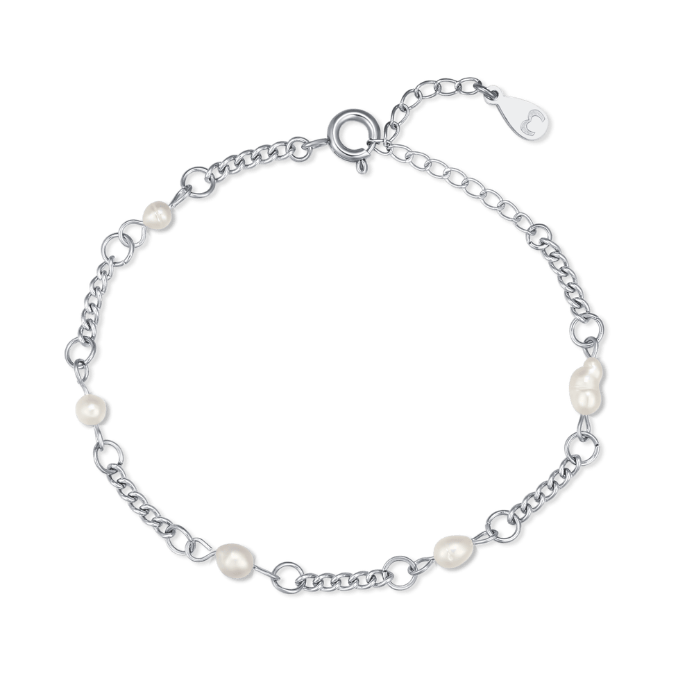 Pulsera Perlitas Blancas
